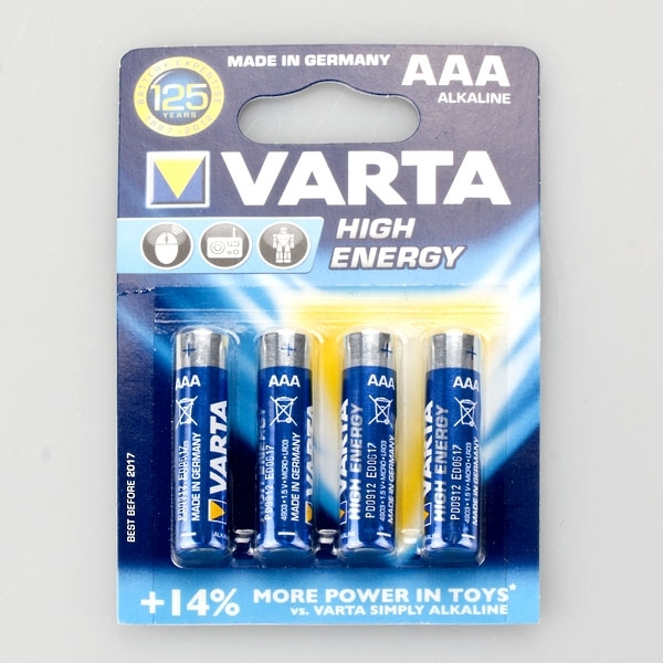Batterie AAA Micro LR03 Varta 1,5V